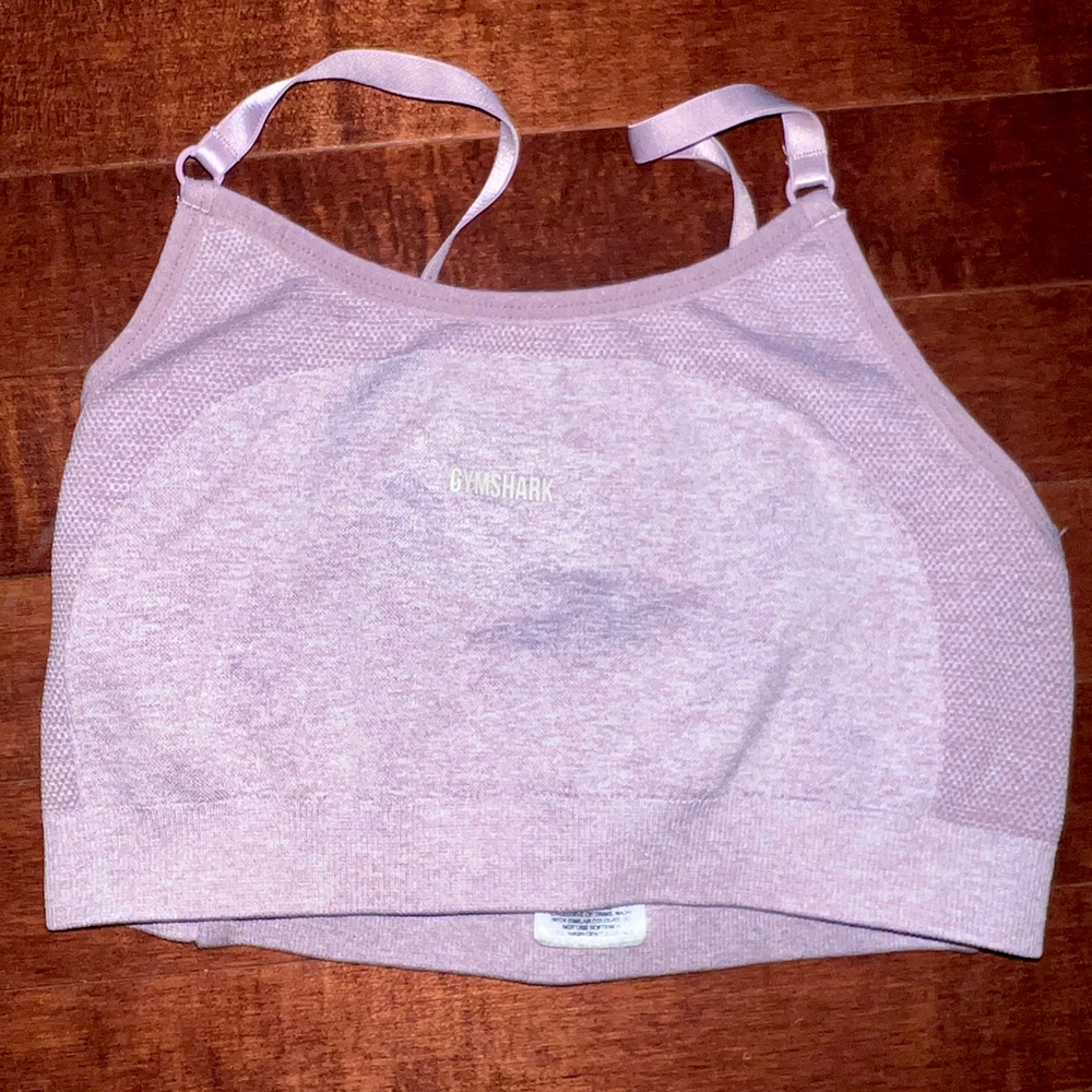 XS Gymshark Light Purple Lilac Sports Bra